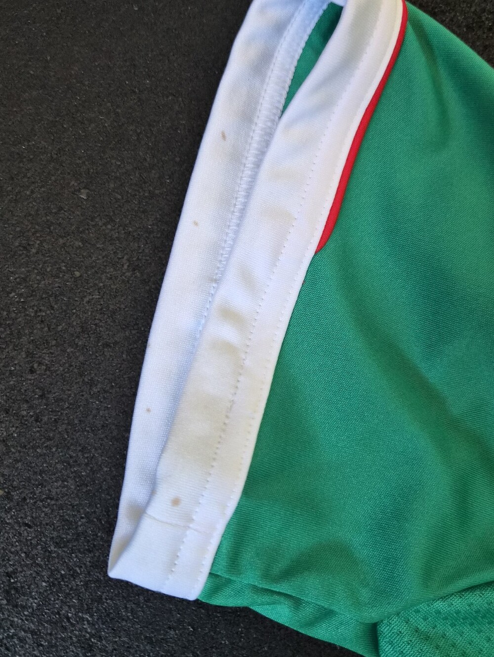 adidas Green Mexico National Team Soccer Jersey with White Accents- Damaged - Picture 6 of 6